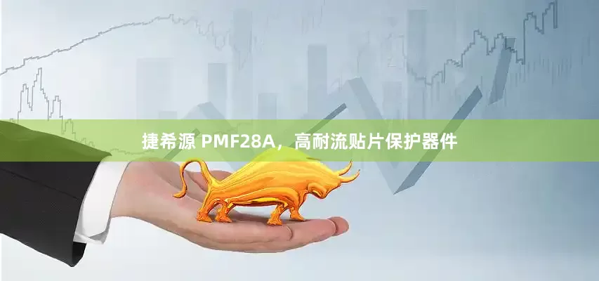 捷希源 PMF28A，高耐流贴片保护器件